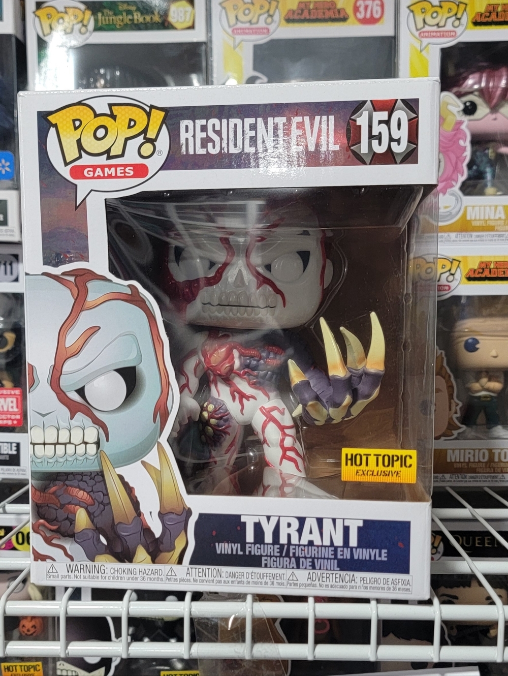 Funko Pop! Games Resident Evil Tyrant #159 - White, Red, Purple